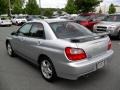 Platinum Silver Metallic - Impreza WRX Sedan Photo No. 2