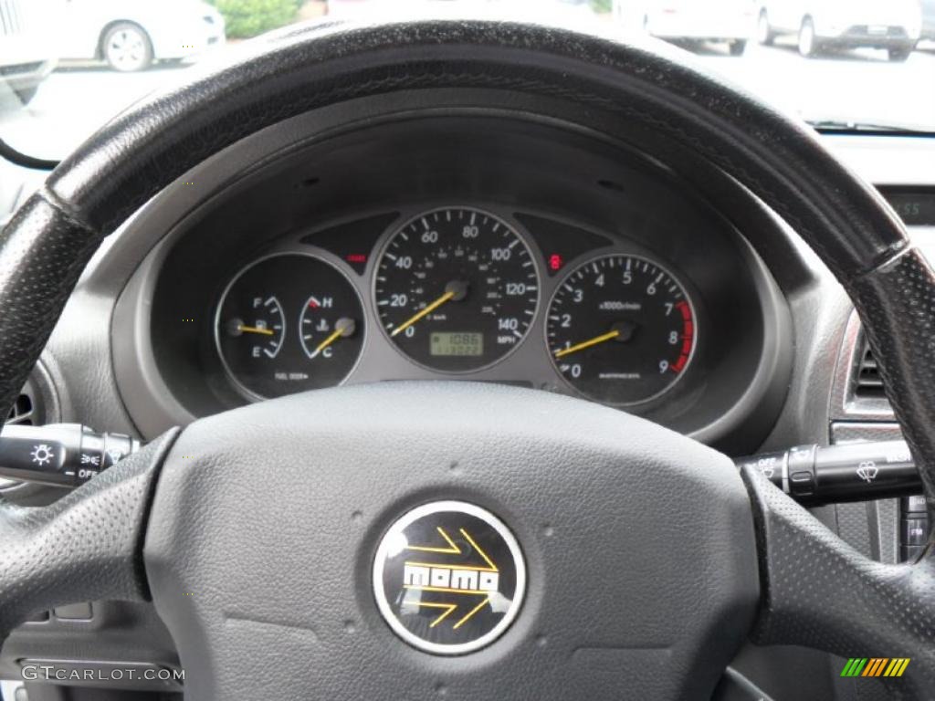 2002 Impreza WRX Sedan - Platinum Silver Metallic / Black photo #11