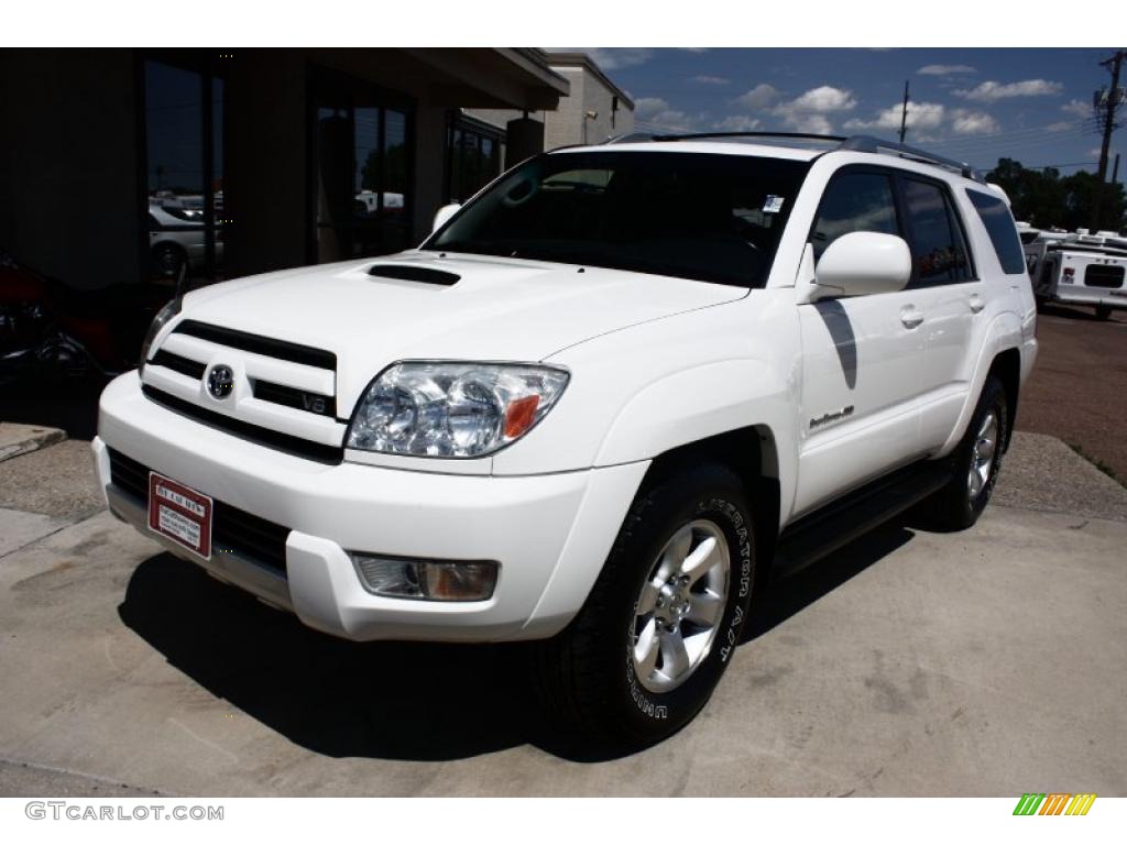 2004 4Runner Sport Edition 4x4 - Natural White / Dark Charcoal photo #2