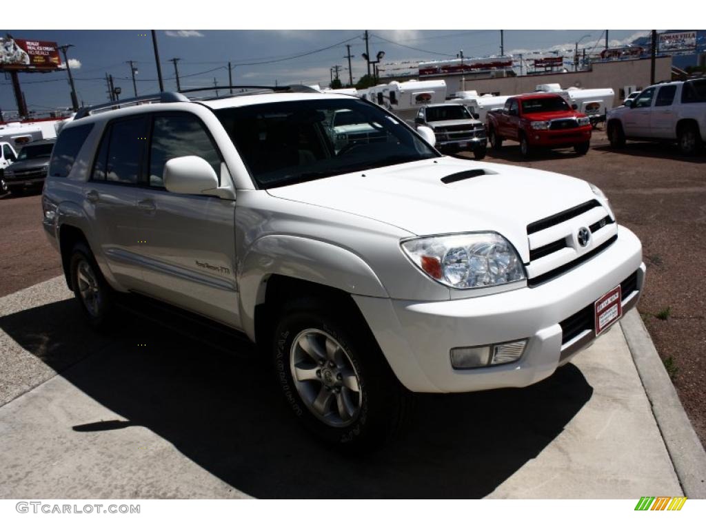 2004 4Runner Sport Edition 4x4 - Natural White / Dark Charcoal photo #3