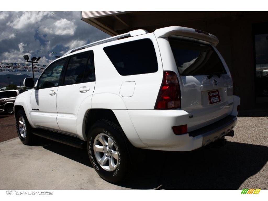 2004 4Runner Sport Edition 4x4 - Natural White / Dark Charcoal photo #5