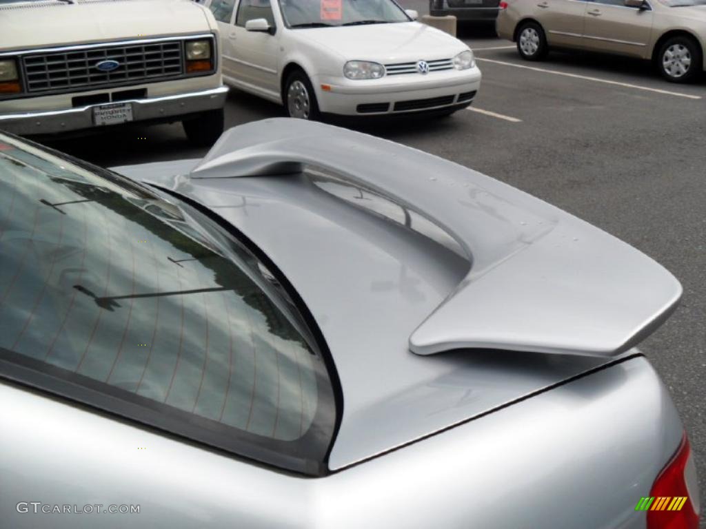 2002 Impreza WRX Sedan - Platinum Silver Metallic / Black photo #17