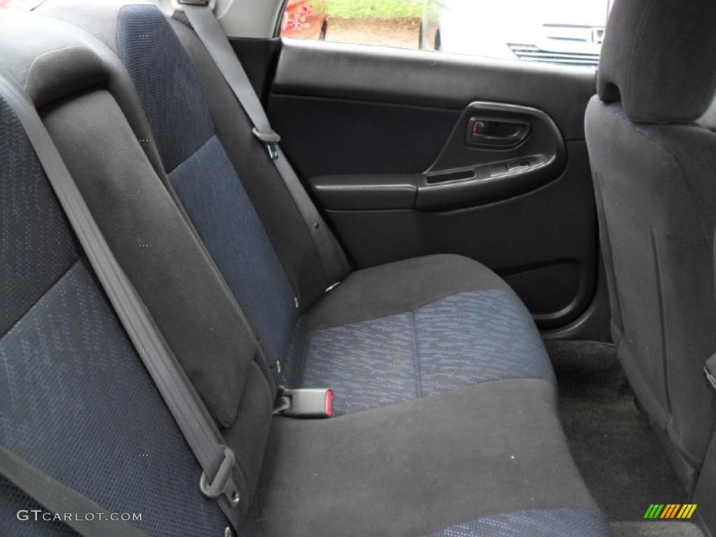 Black Interior 2002 Subaru Impreza WRX Sedan Photo #33196992