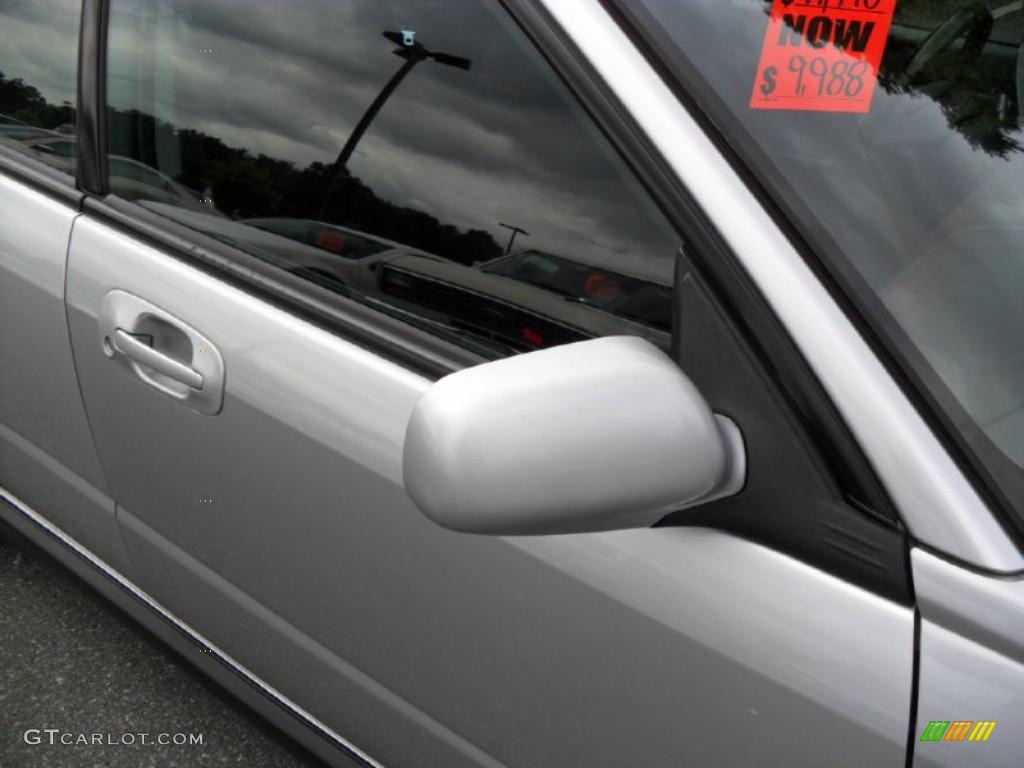 2002 Impreza WRX Sedan - Platinum Silver Metallic / Black photo #24