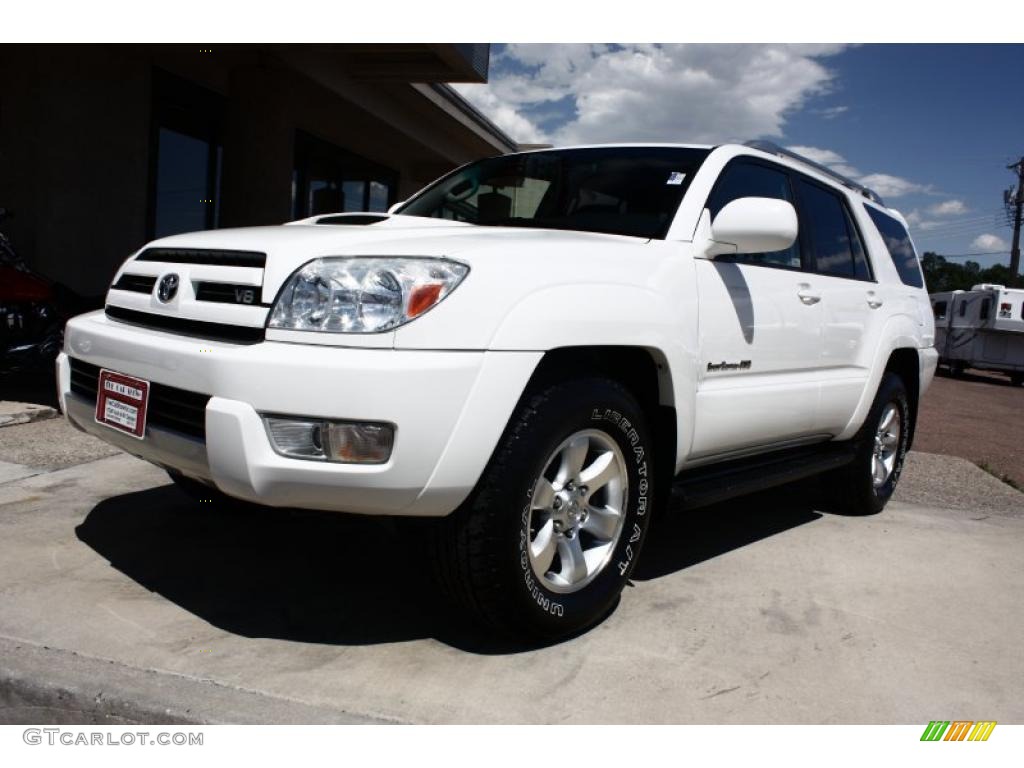 2004 4Runner Sport Edition 4x4 - Natural White / Dark Charcoal photo #18