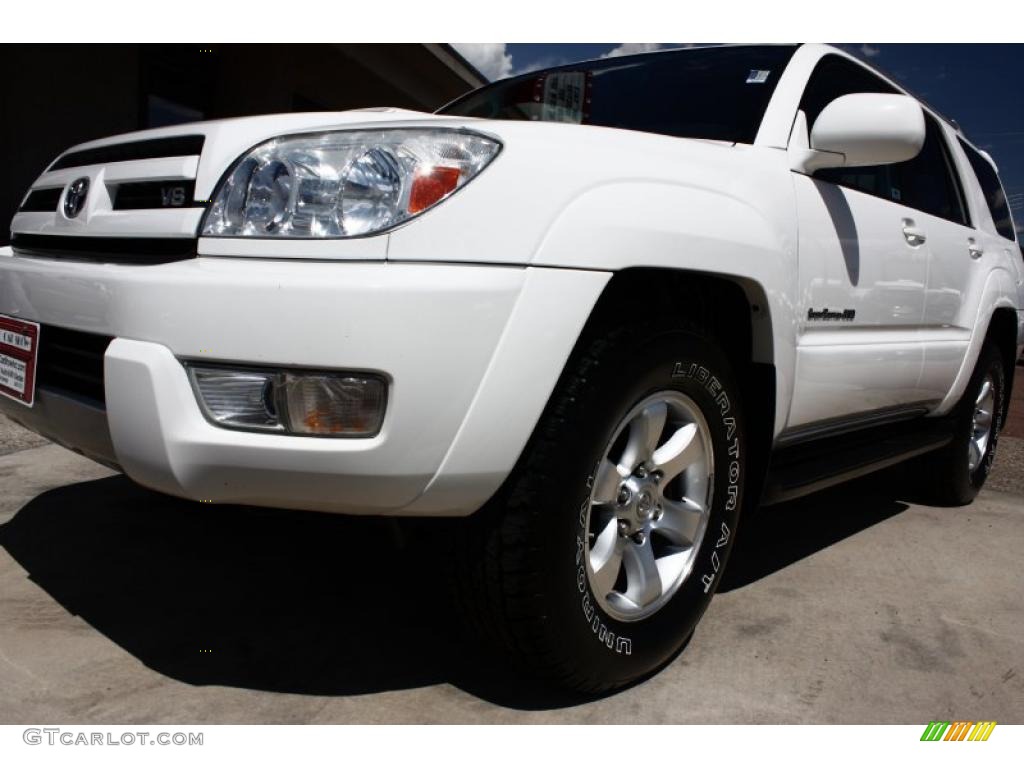 2004 4Runner Sport Edition 4x4 - Natural White / Dark Charcoal photo #24