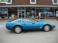 1996 Bright Aqua Metallic Chevrolet Corvette Coupe  photo #2