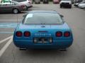 1996 Bright Aqua Metallic Chevrolet Corvette Coupe  photo #4