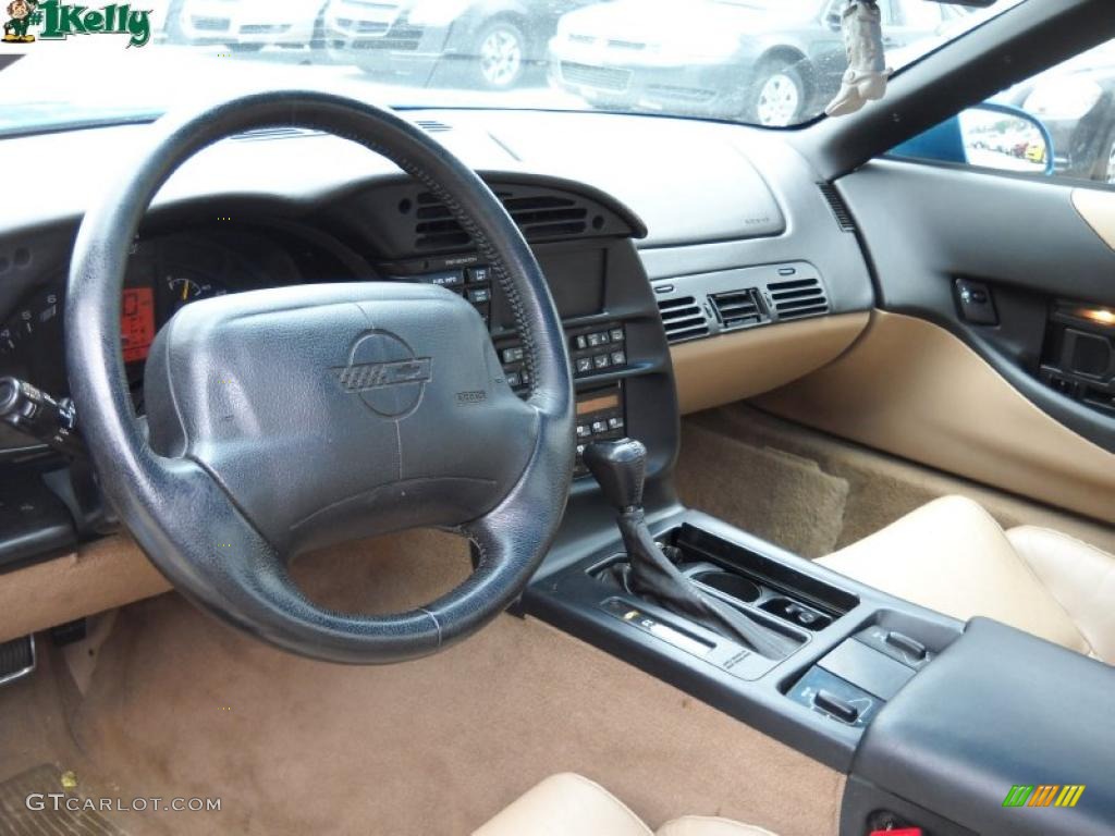 1996 Corvette Coupe - Bright Aqua Metallic / Light Beige photo #8
