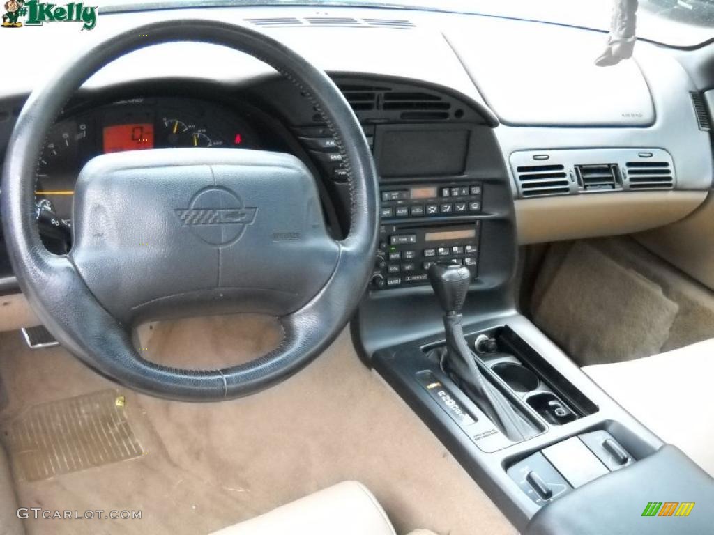 1996 Corvette Coupe - Bright Aqua Metallic / Light Beige photo #12