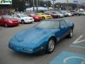 1996 Bright Aqua Metallic Chevrolet Corvette Coupe  photo #14