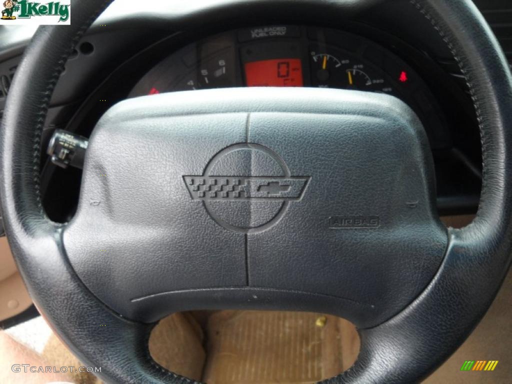 1996 Corvette Coupe - Bright Aqua Metallic / Light Beige photo #19