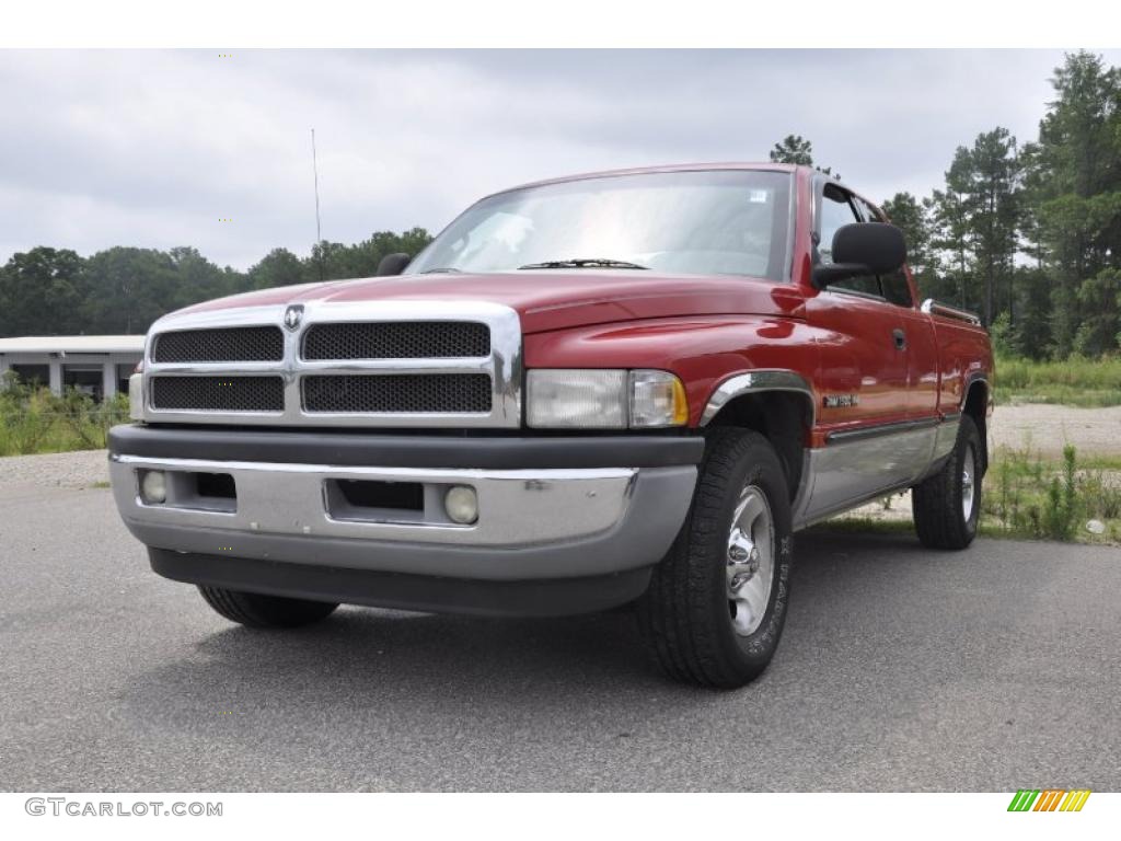 Flame Red Dodge Ram 1500