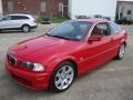 2003 Electric Red BMW 3 Series 325i Coupe  photo #2