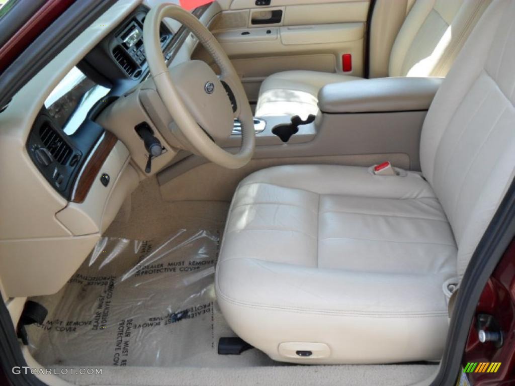 2006 Crown Victoria LX - Dark Toreador Red Metallic / Light Camel photo #6