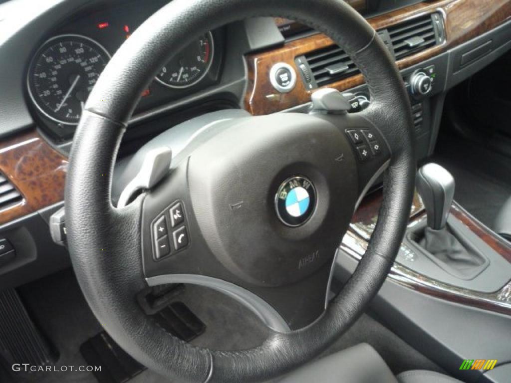 2008 3 Series 335i Sedan - Alpine White / Black photo #7
