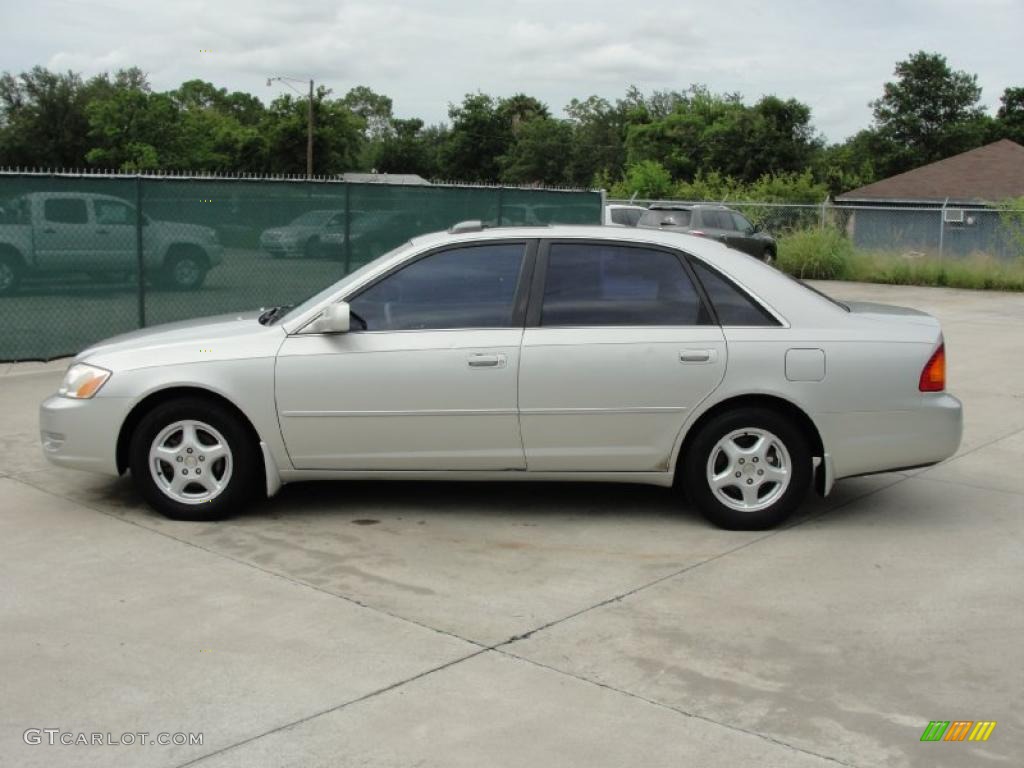 2000 Avalon XL - Lunar Mist Metallic / Stone photo #6