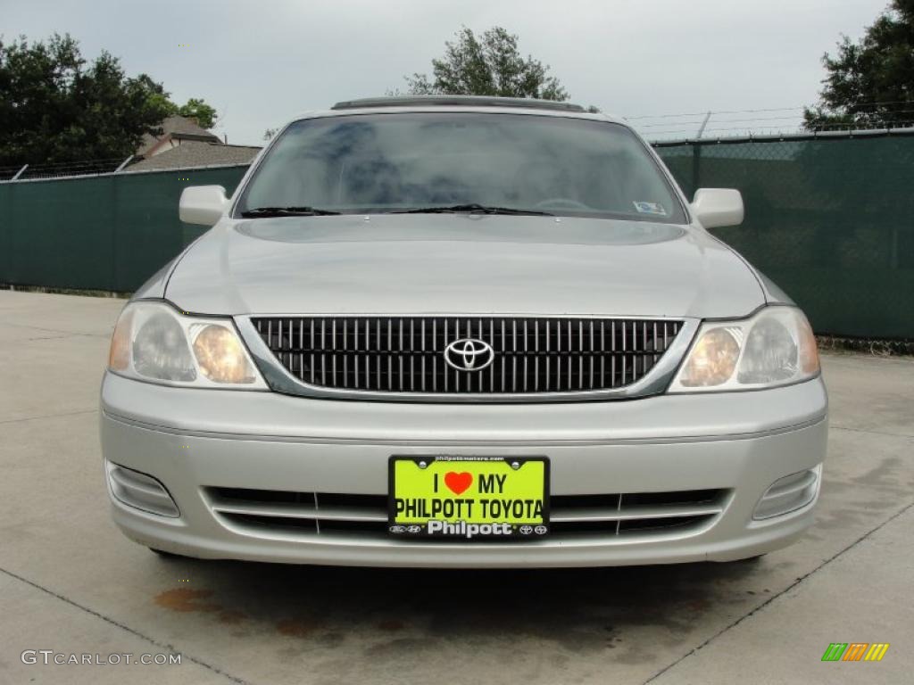 2000 Avalon XL - Lunar Mist Metallic / Stone photo #9