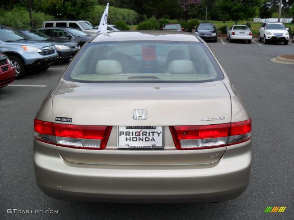2003 Accord LX Sedan - Desert Mist Metallic / Ivory photo #3