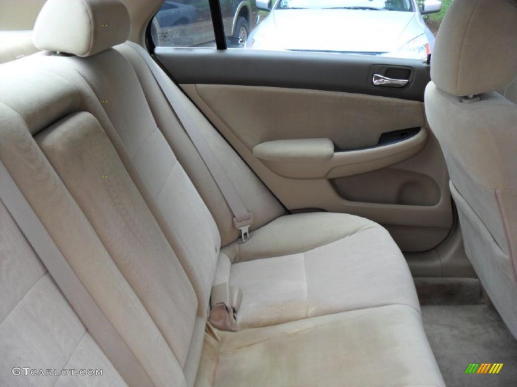 2003 Accord LX Sedan - Desert Mist Metallic / Ivory photo #18