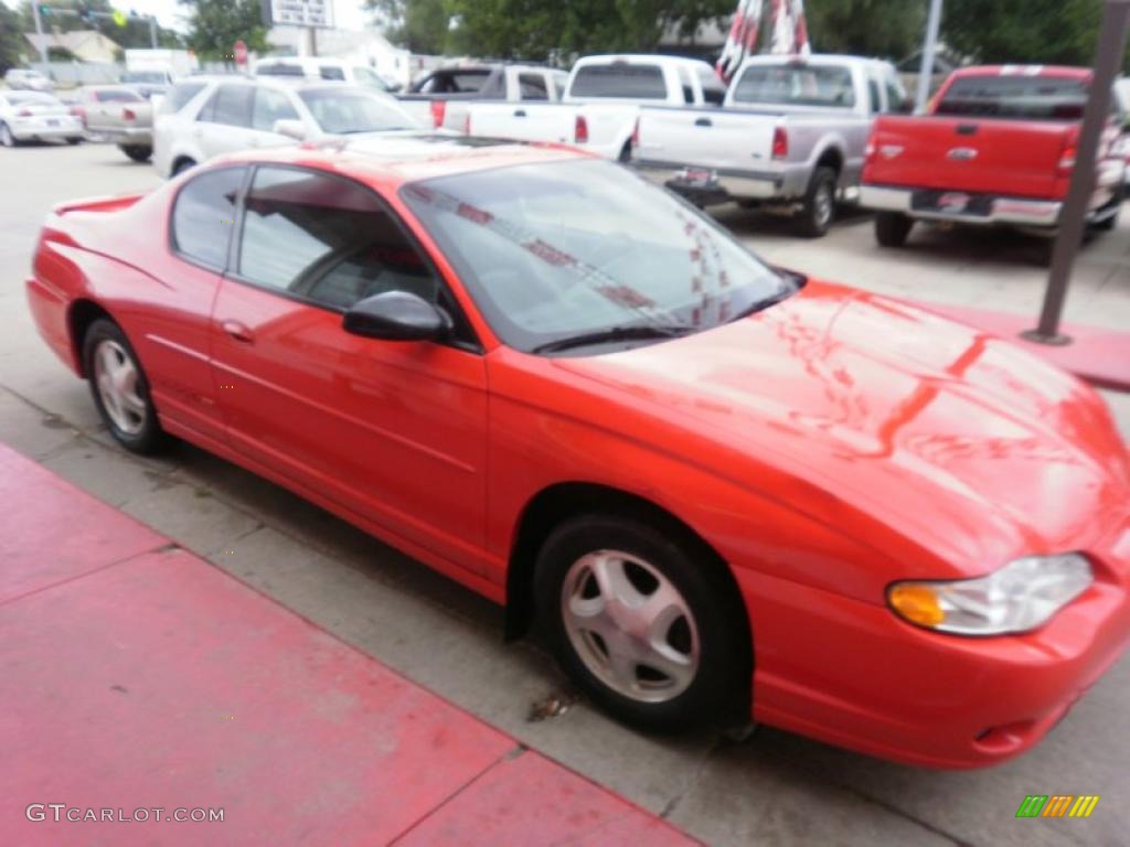 2000 Monte Carlo SS - Torch Red / Ebony photo #4