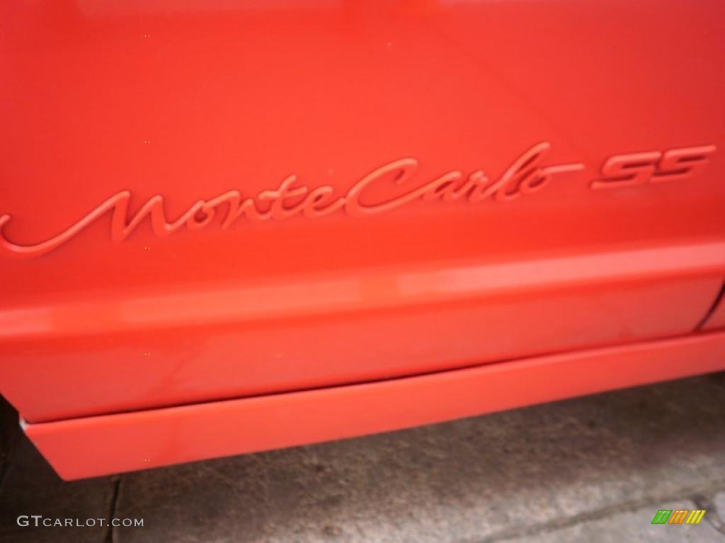 2000 Monte Carlo SS - Torch Red / Ebony photo #16