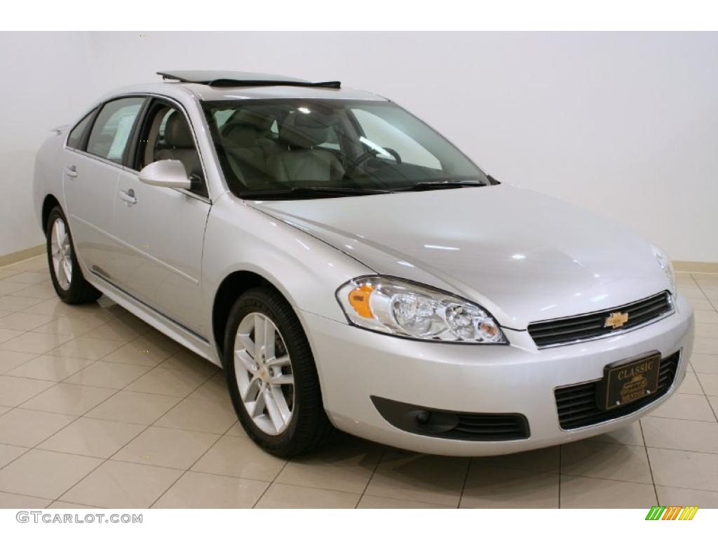 2010 Impala LTZ - Silver Ice Metallic / Gray photo #1