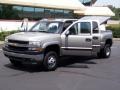 2002 Light Pewter Metallic Chevrolet Silverado 3500 LS Crew Cab 4x4 Dually  photo #25