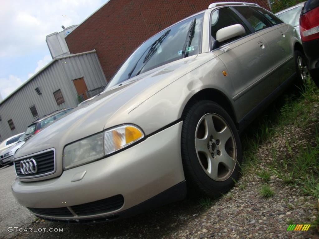 1998 A4 2.8 quattro Avant - Champagne Metallic / Onyx Black photo #1