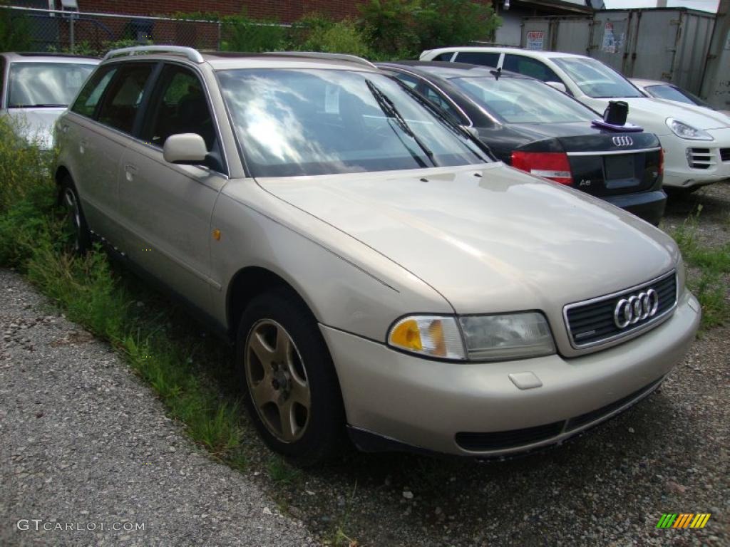 1998 A4 2.8 quattro Avant - Champagne Metallic / Onyx Black photo #4