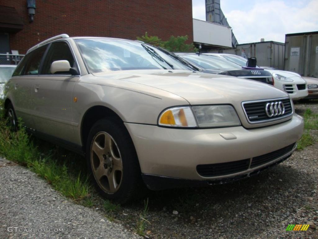 1998 A4 2.8 quattro Avant - Champagne Metallic / Onyx Black photo #5
