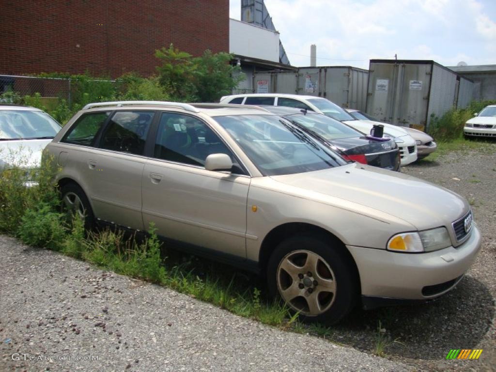 1998 A4 2.8 quattro Avant - Champagne Metallic / Onyx Black photo #6