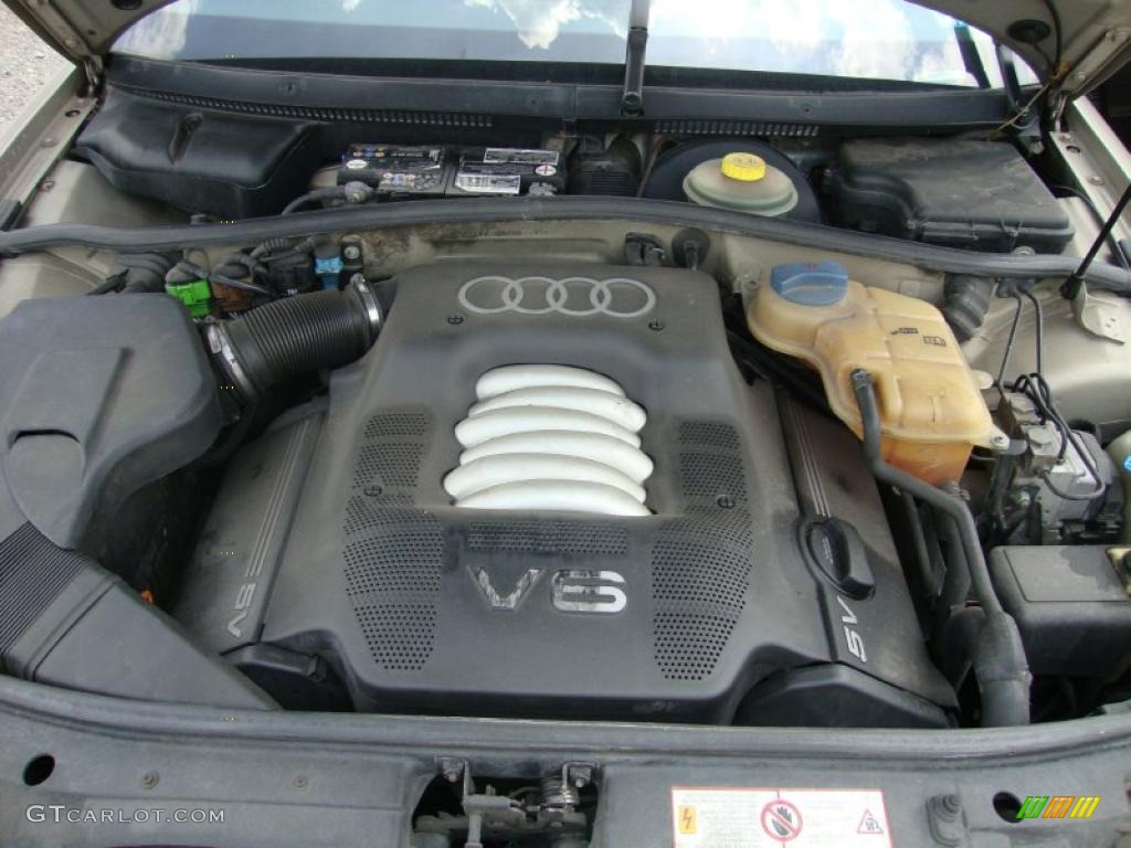 1998 A4 2.8 quattro Avant - Champagne Metallic / Onyx Black photo #33