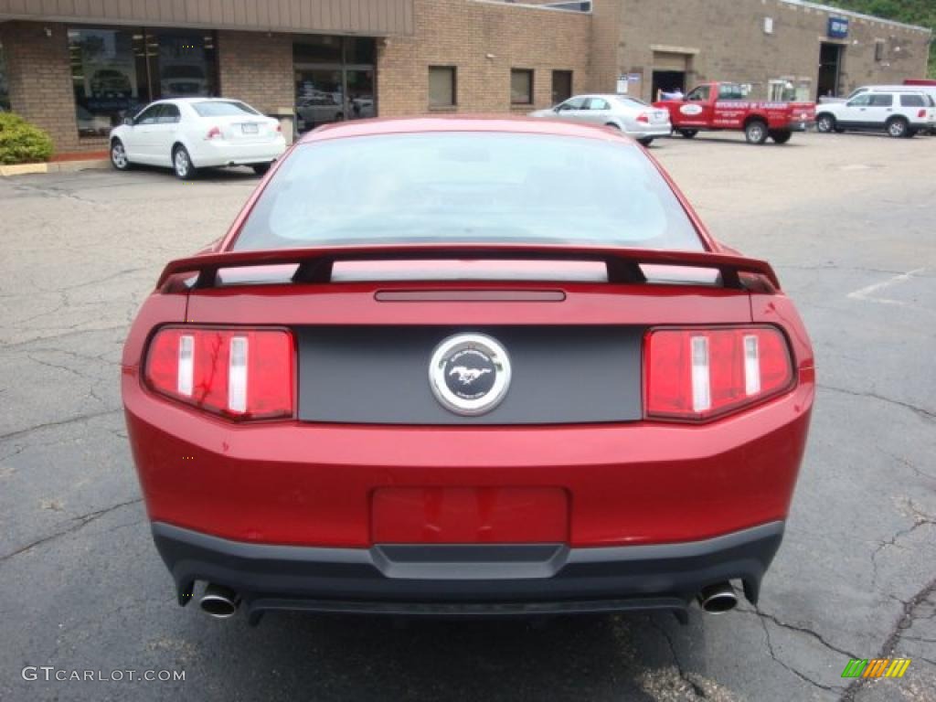 2011 Mustang GT/CS California Special Coupe - Red Candy Metallic / CS Charcoal Black/Carbon photo #4