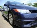 2007 Royal Blue Pearl Honda Civic LX Coupe  photo #16