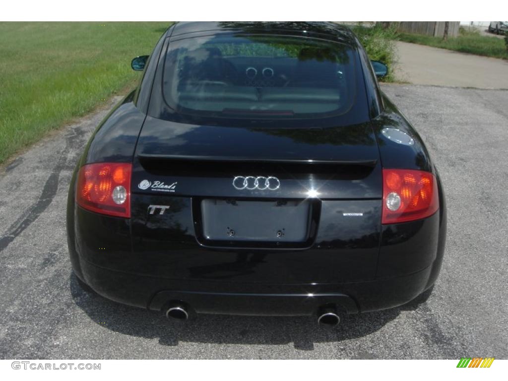 2003 TT 1.8T quattro Coupe - Brilliant Black / Ebony photo #4