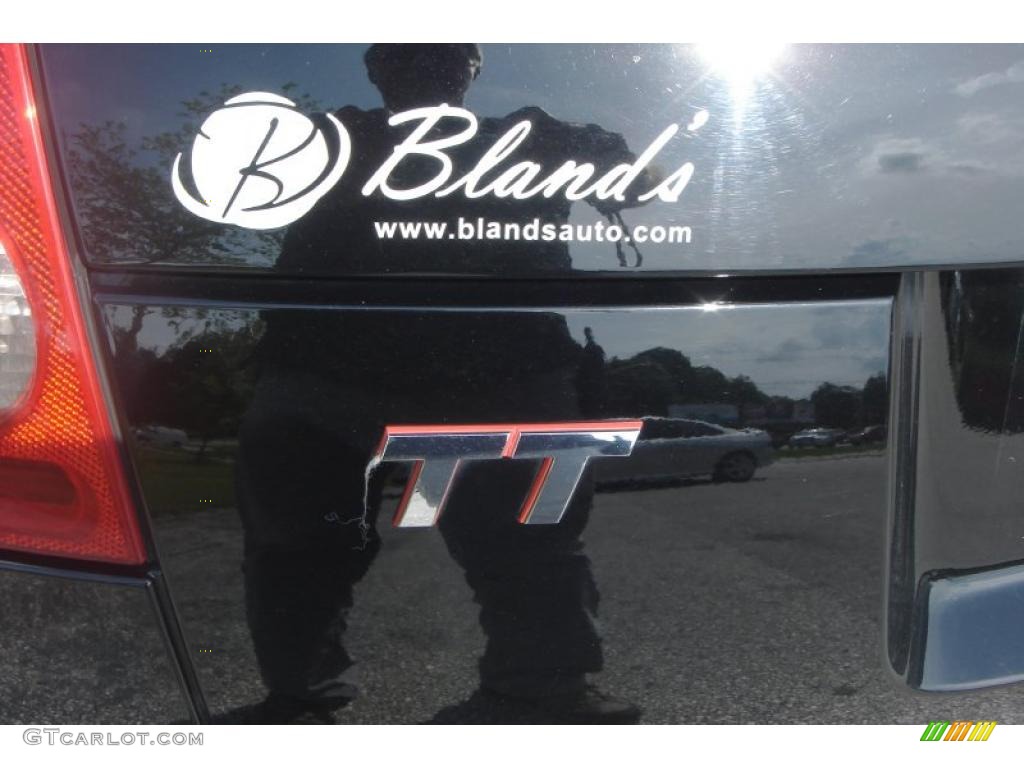 2003 TT 1.8T quattro Coupe - Brilliant Black / Ebony photo #5