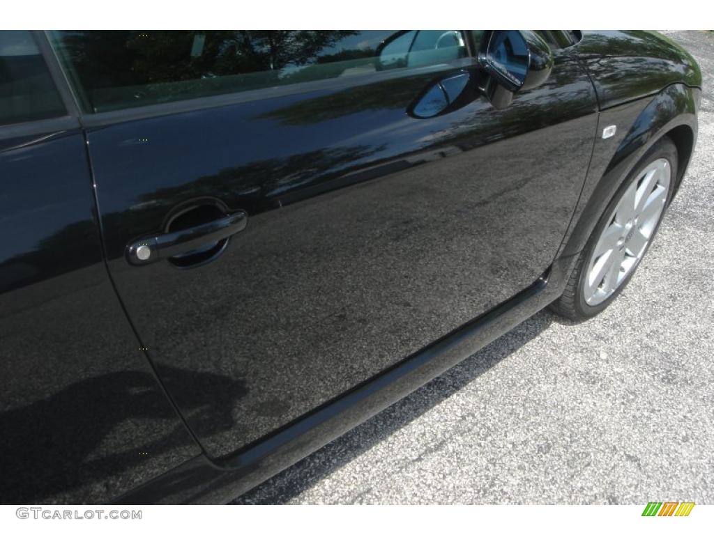 2003 TT 1.8T quattro Coupe - Brilliant Black / Ebony photo #8