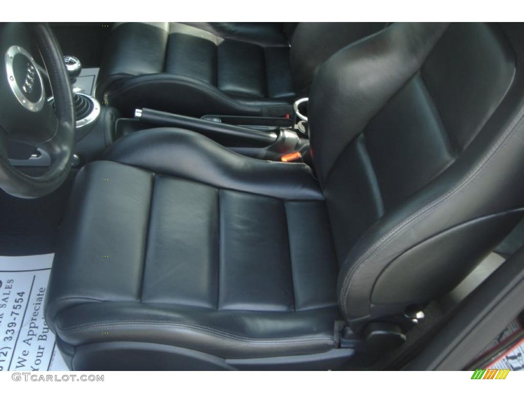 2003 TT 1.8T quattro Coupe - Brilliant Black / Ebony photo #13