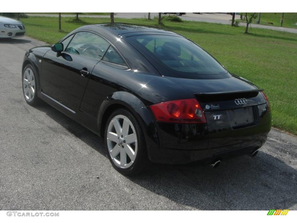 2003 TT 1.8T quattro Coupe - Brilliant Black / Ebony photo #25