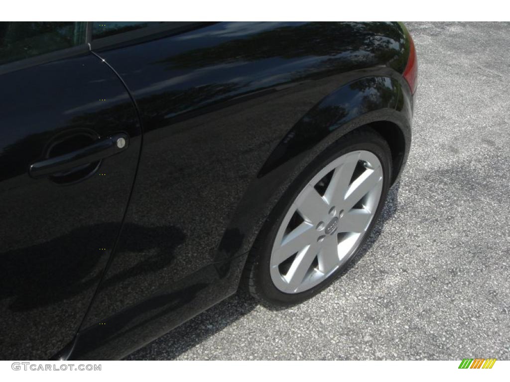 2003 TT 1.8T quattro Coupe - Brilliant Black / Ebony photo #28