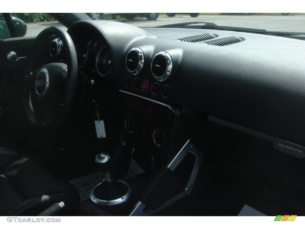 2003 TT 1.8T quattro Coupe - Brilliant Black / Ebony photo #30
