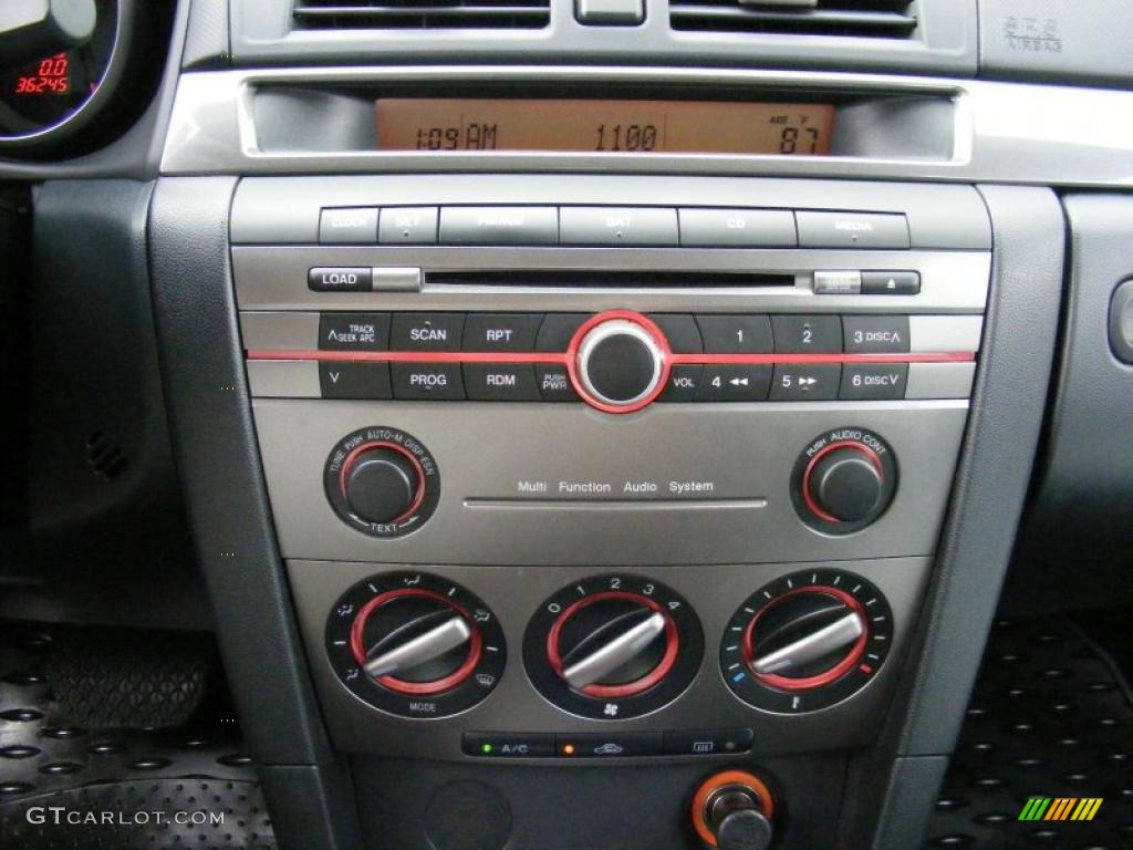 2007 MAZDA3 s Touring Hatchback - Galaxy Gray Mica / Black photo #19
