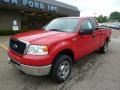 Bright Red - F150 XLT SuperCab 4x4 Photo No. 8