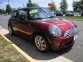 2009 Nightfire Red Metallic Mini Cooper Hardtop  photo #8