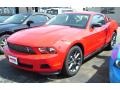 2011 Race Red Ford Mustang V6 Premium Coupe  photo #1