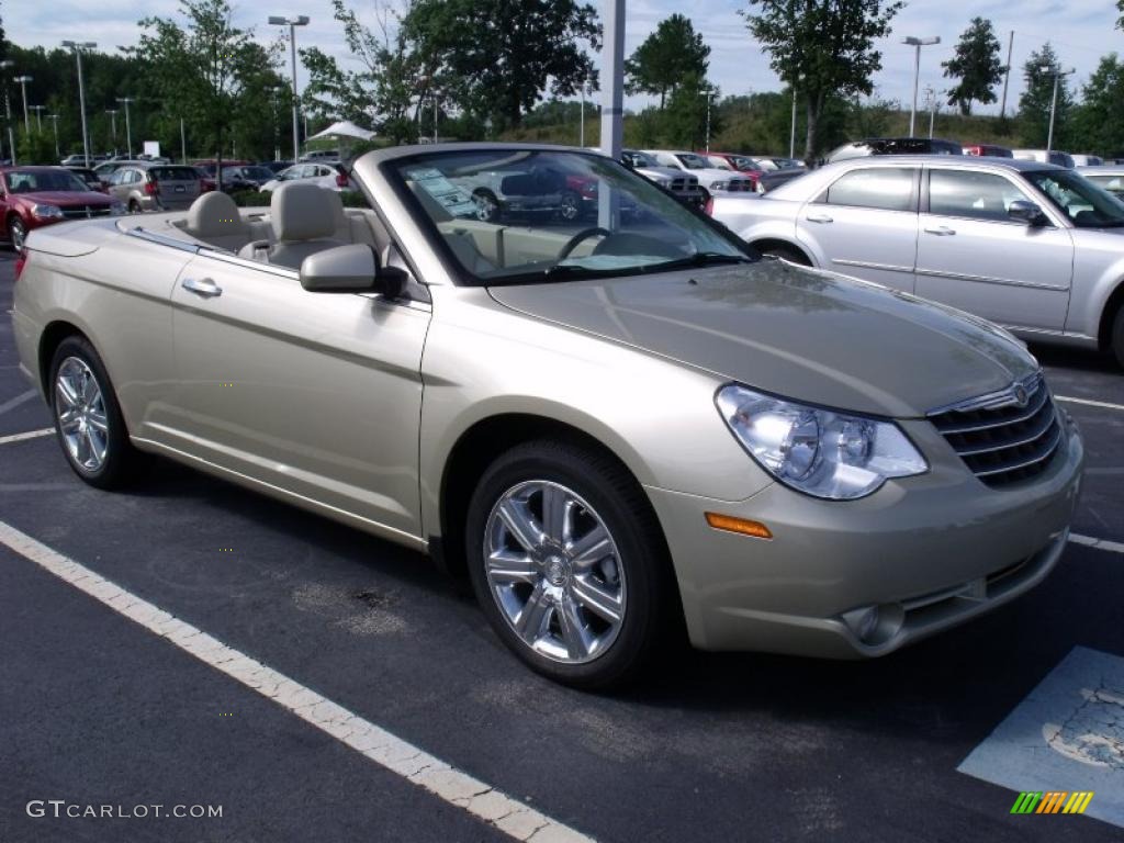 2010 Sebring Limited Hardtop Convertible - White Gold / Medium Pebble Beige/Cream photo #4