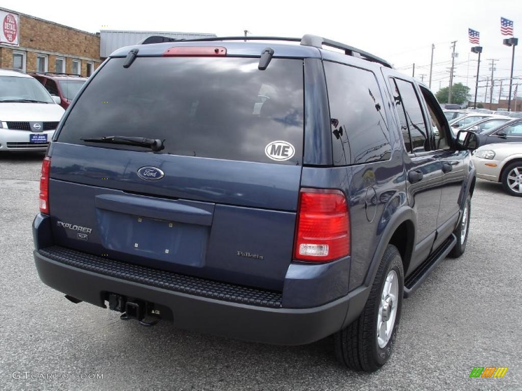 2003 Explorer XLT 4x4 - Medium Wedgewood Blue Metallic / Medium Parchment Beige photo #6