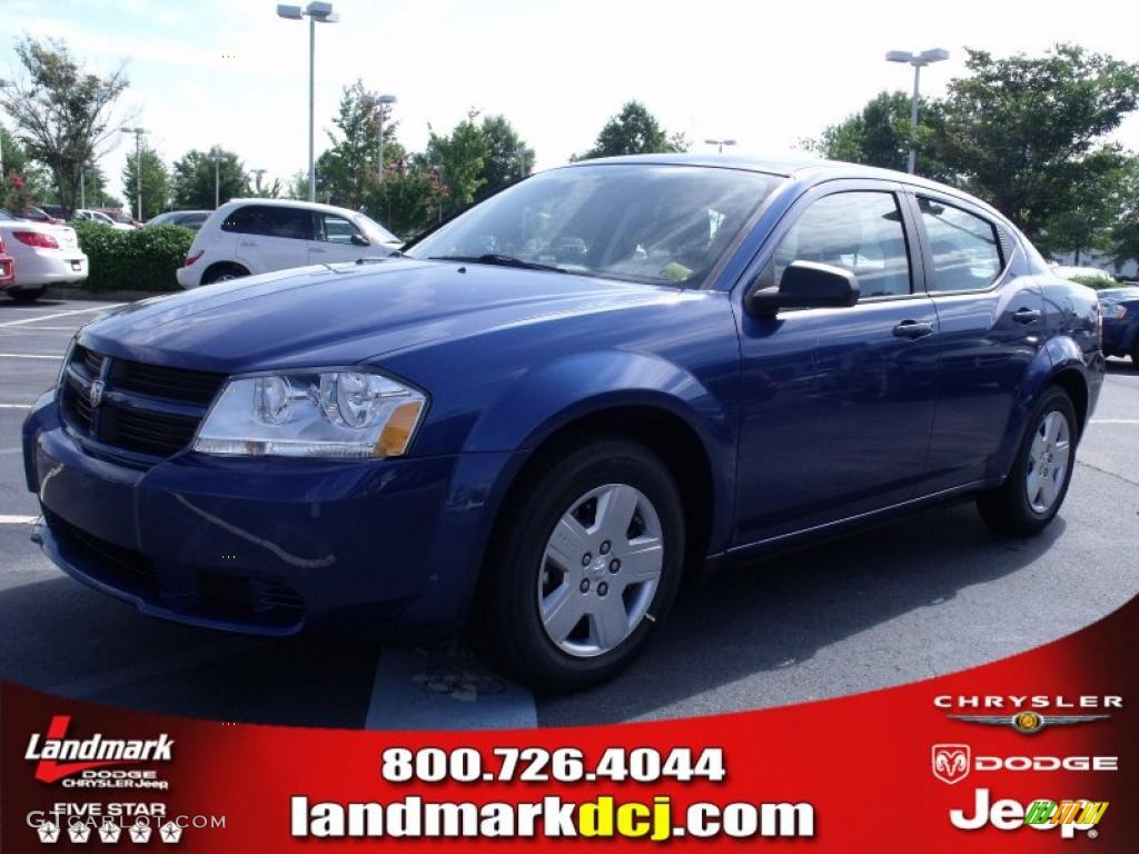 Deep Water Blue Pearl Dodge Avenger