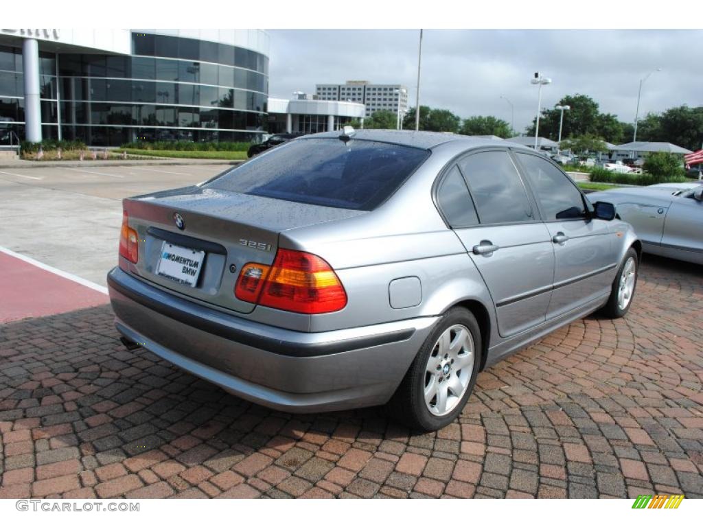 2004 3 Series 325i Sedan - Silver Grey Metallic / Grey photo #7